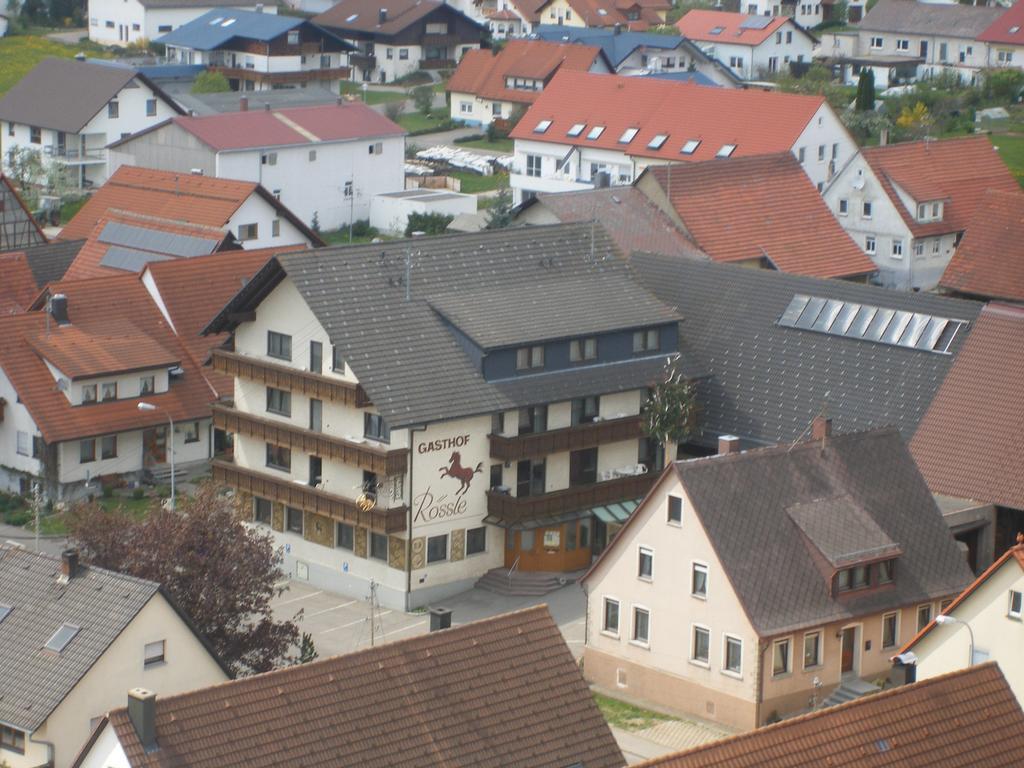 Hotel Gasthof Roessle Westerheim Exterior foto
